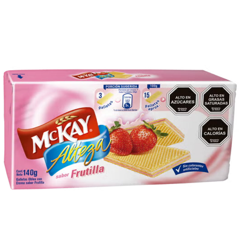 Mckay - Galleta Frutilla 140G