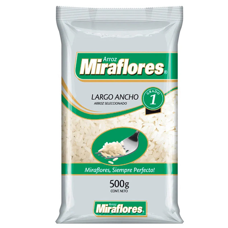 Miraflores - Arroz Largo Ancho #1 500 Gr