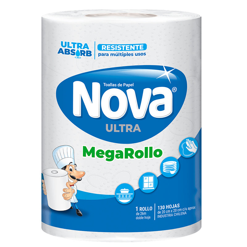 Nova - Ultra Mega Rollo 1X130 Hojas