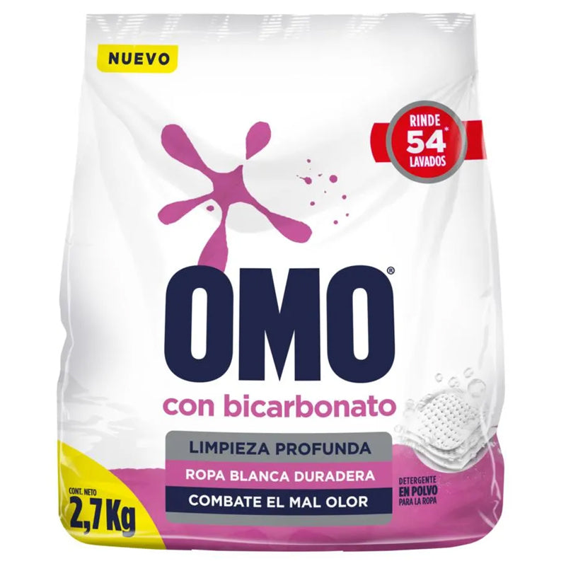 Omo - Bicarbonato 2.7 Kg En Polvo
