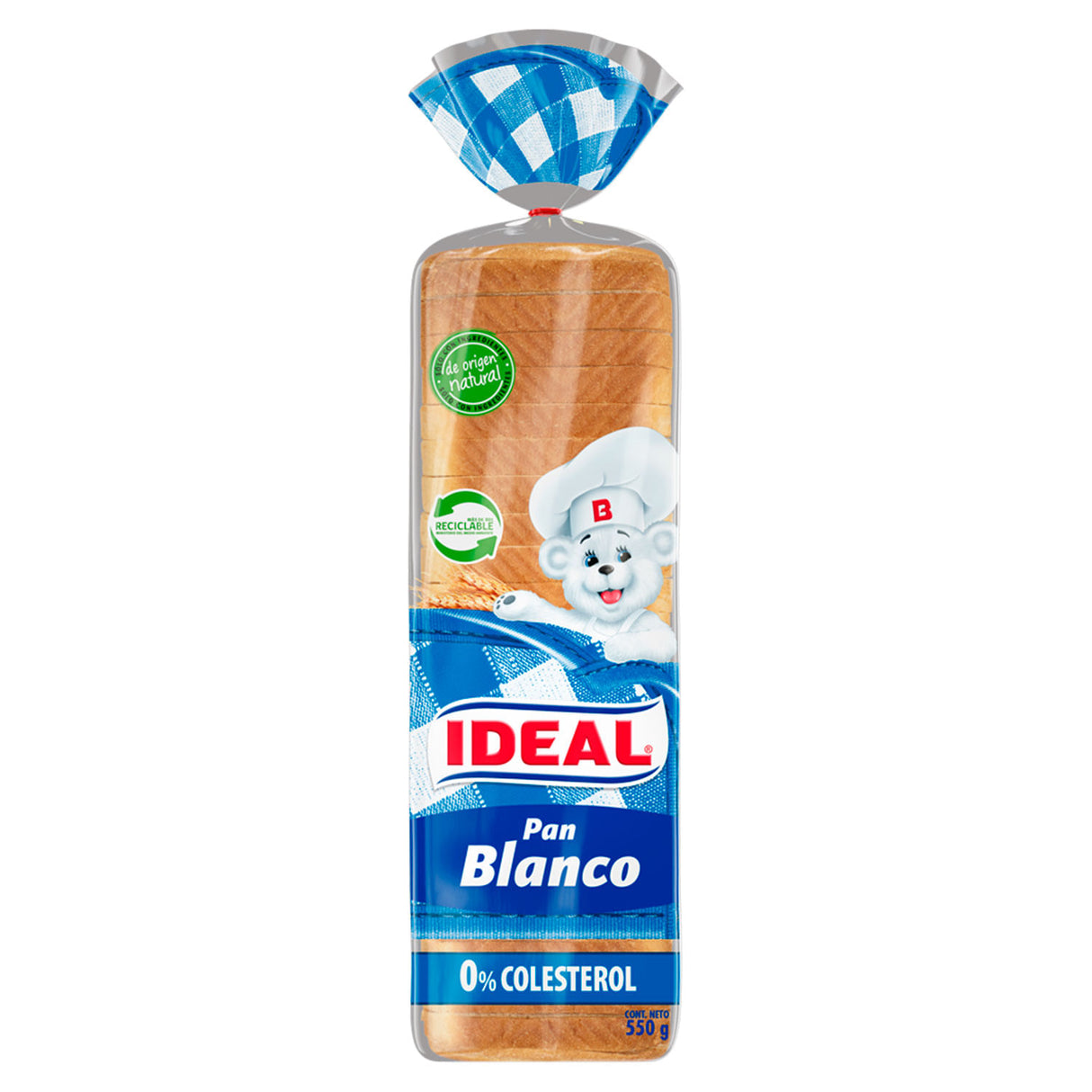 Pan Blanco 550 gr - 7803403003271