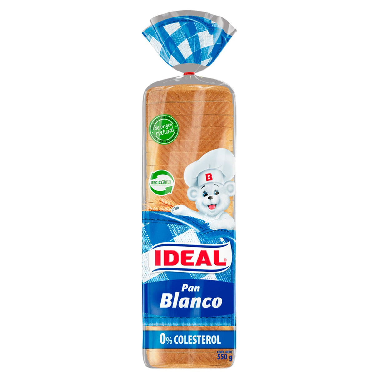 Pan Blanco 550 gr - 7803403003271