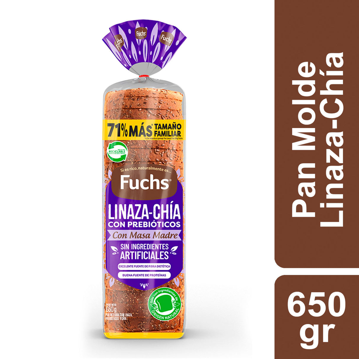 Fuchs Linaza Chia 650 gr - 7803480001269
