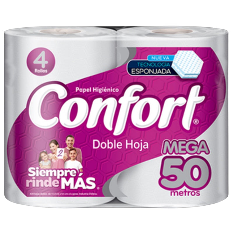 Papel Higiénico - X4 50Mts