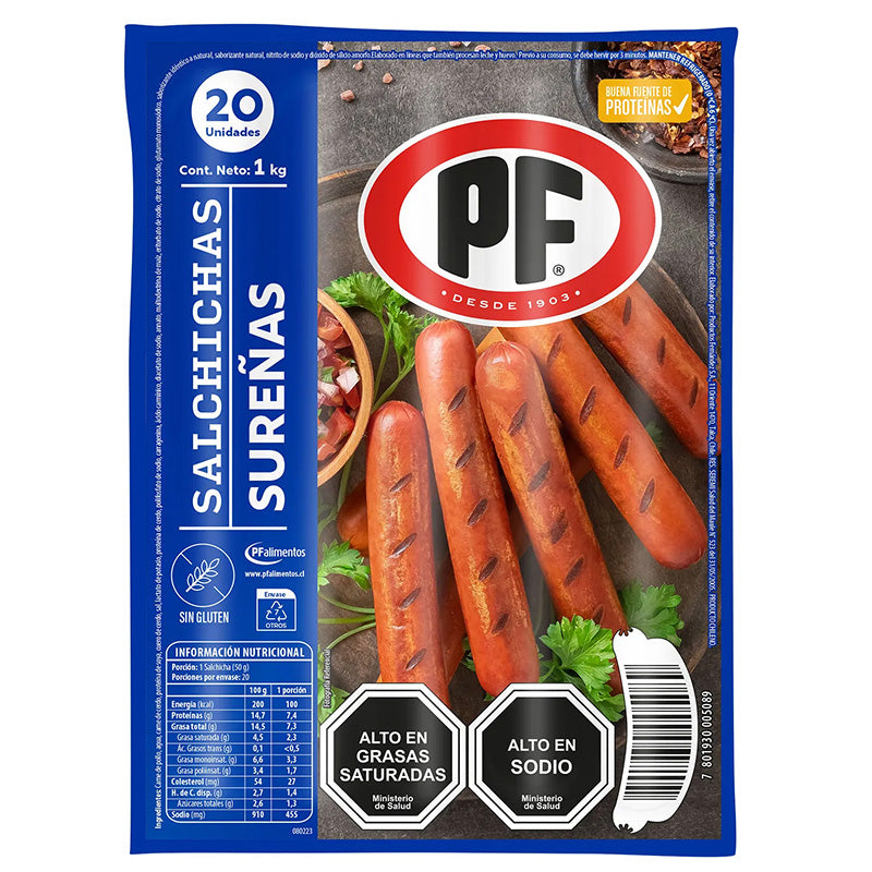 Pf - Salchichas Sureñas 1 Kg