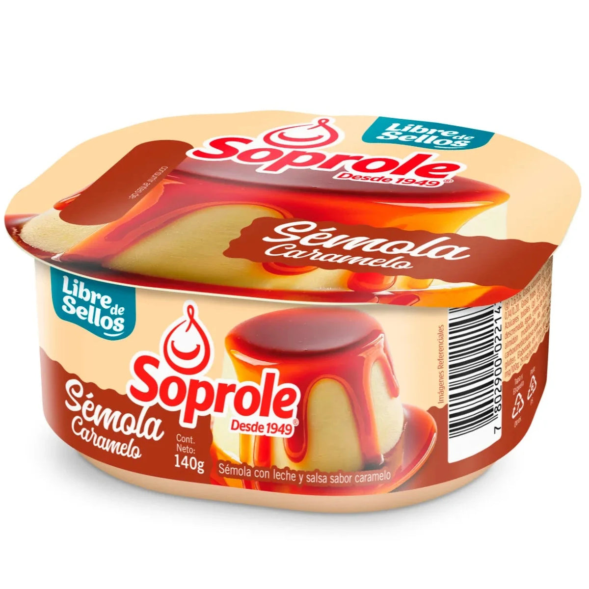 Soprole - Semola Carmelo 140G