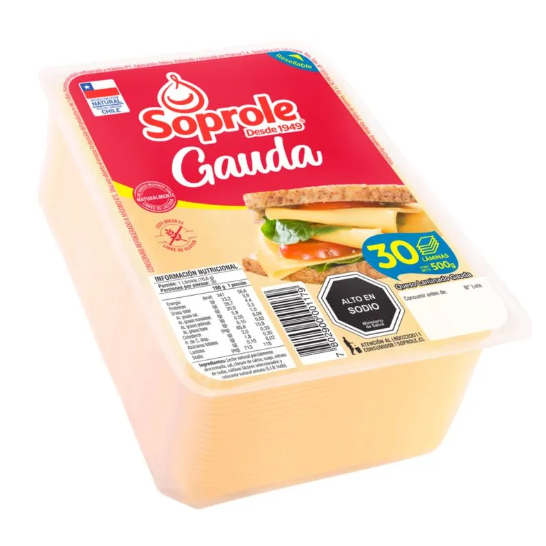Soprole - Queso Guada 500g