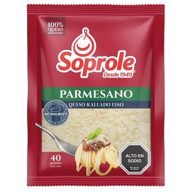 Soprole - Queso Parmesano 40gr