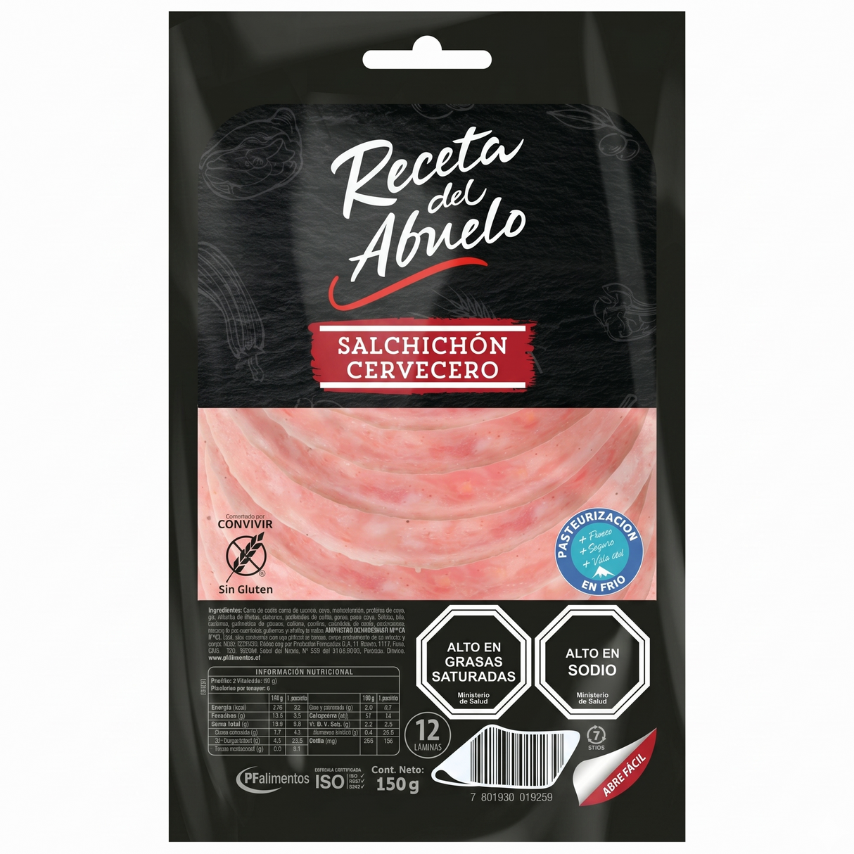 Receta Del Abuelo - Salchichon Cervecero 150g