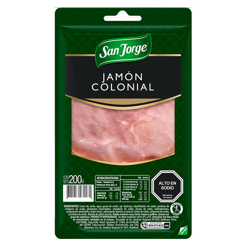 San Jorge - Jamon Colonial 200G