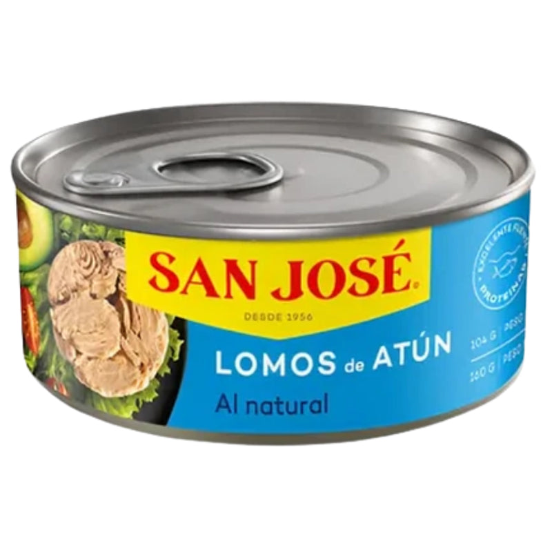 San Jose - Lomos De Atun Al Natural 160G