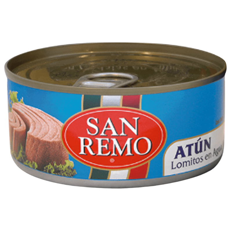 San Remo - Atun Lomitos En Agua 140Gr.