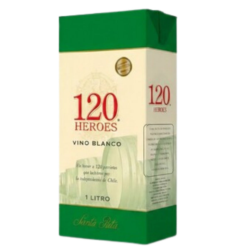 Santa Rita - 120 Heroes Vino Blanco 1Lt.