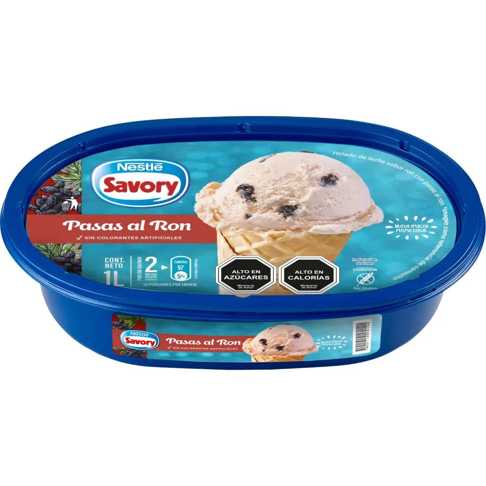 Savory - Pasas Al Ron 1 Lt
