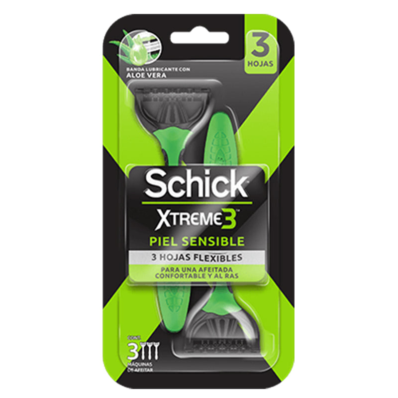 Schick - Xtreme3 Piel Sensible