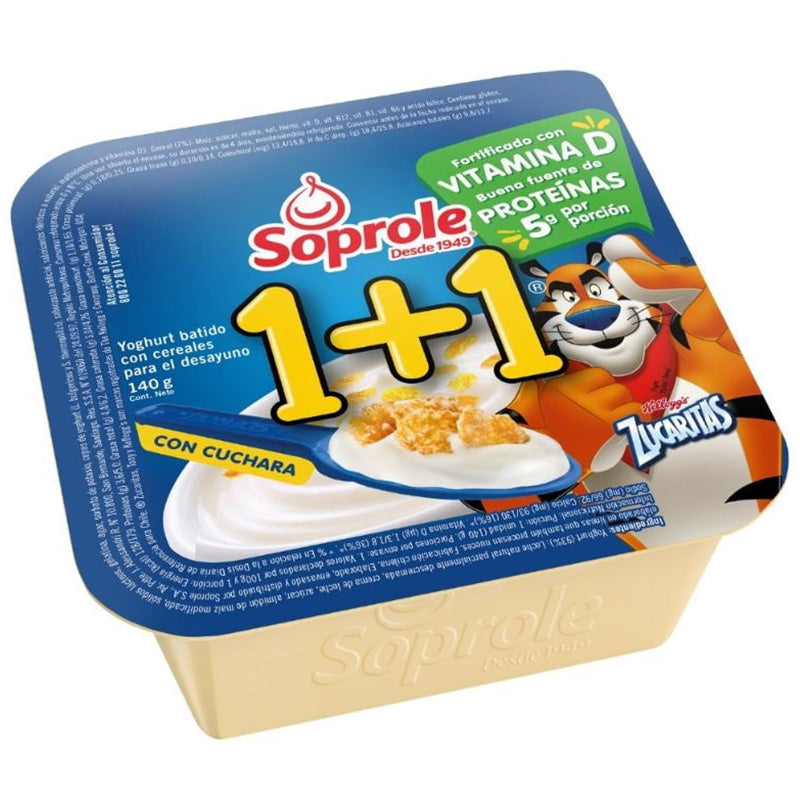 Soprole - 1+1 Zucaritas 140 Gr