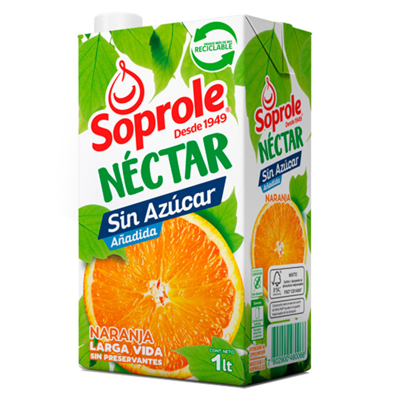 Soprole - Nectar Naranja 1L