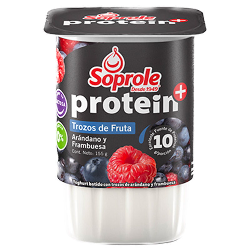 Soprole - Protein Trozos Arandano 155G