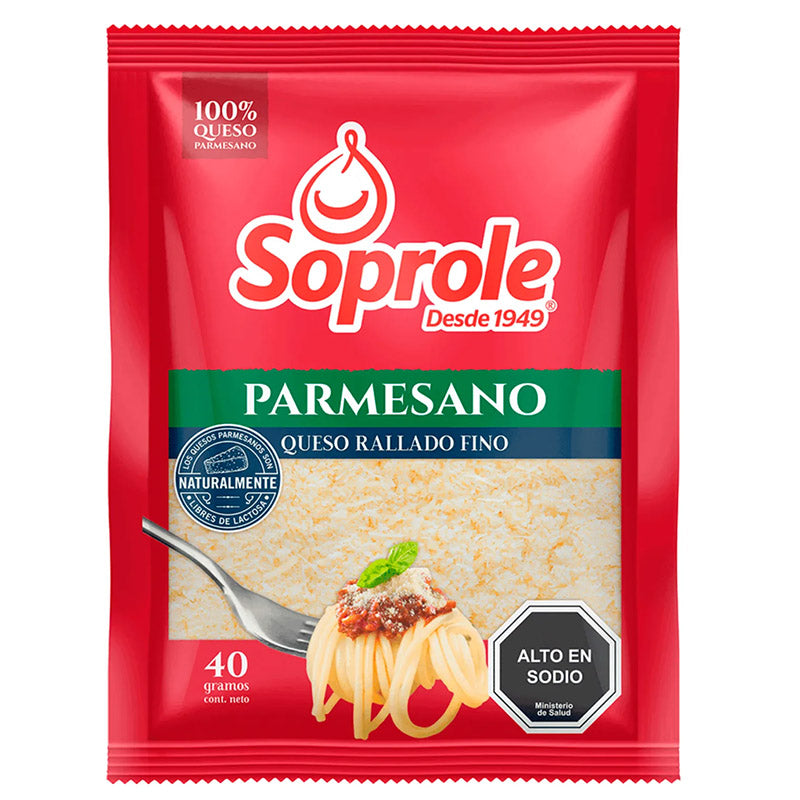 Soprole - Queso Parmesano 40Gr