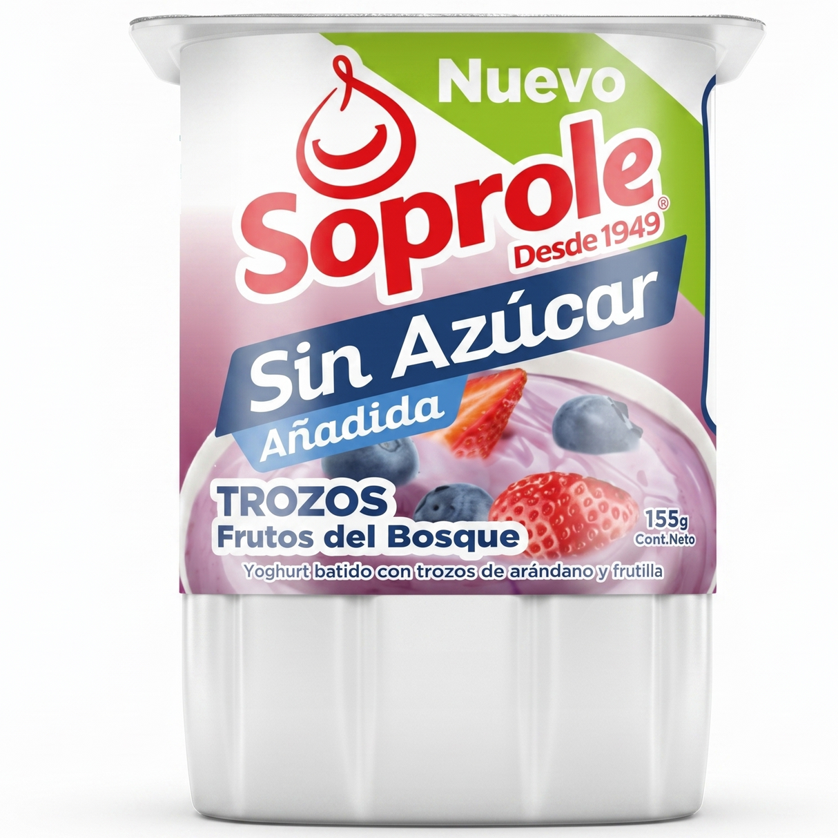 Soprole - Trozo Fruto Del Bosque 155G