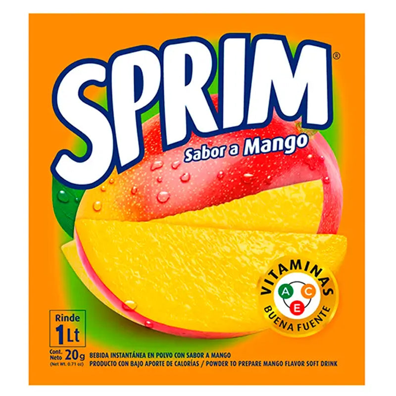 Sprim - Jugo En Polvo Mango 20Grs.