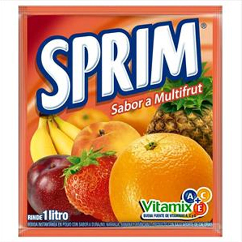 Sprim - Jugo En Polvo Multifrut 20Grs.