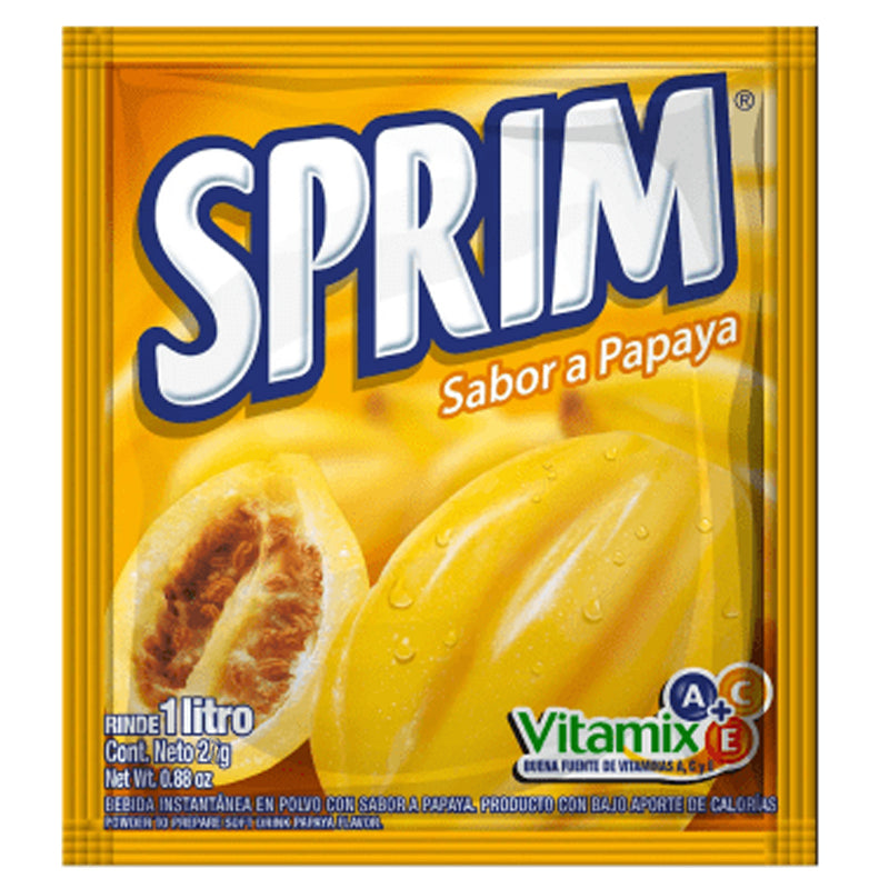 Sprim - Jugo En Polvo Papaya 20Grs.
