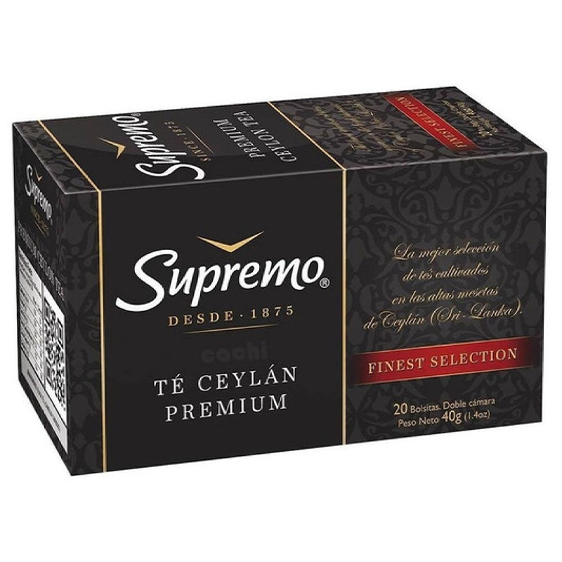 Supremo - Te Ceyland Premium X20 Unid 40 Gr
