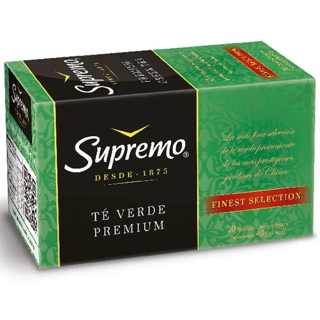 Supremo - Te Verde Premium 20B
