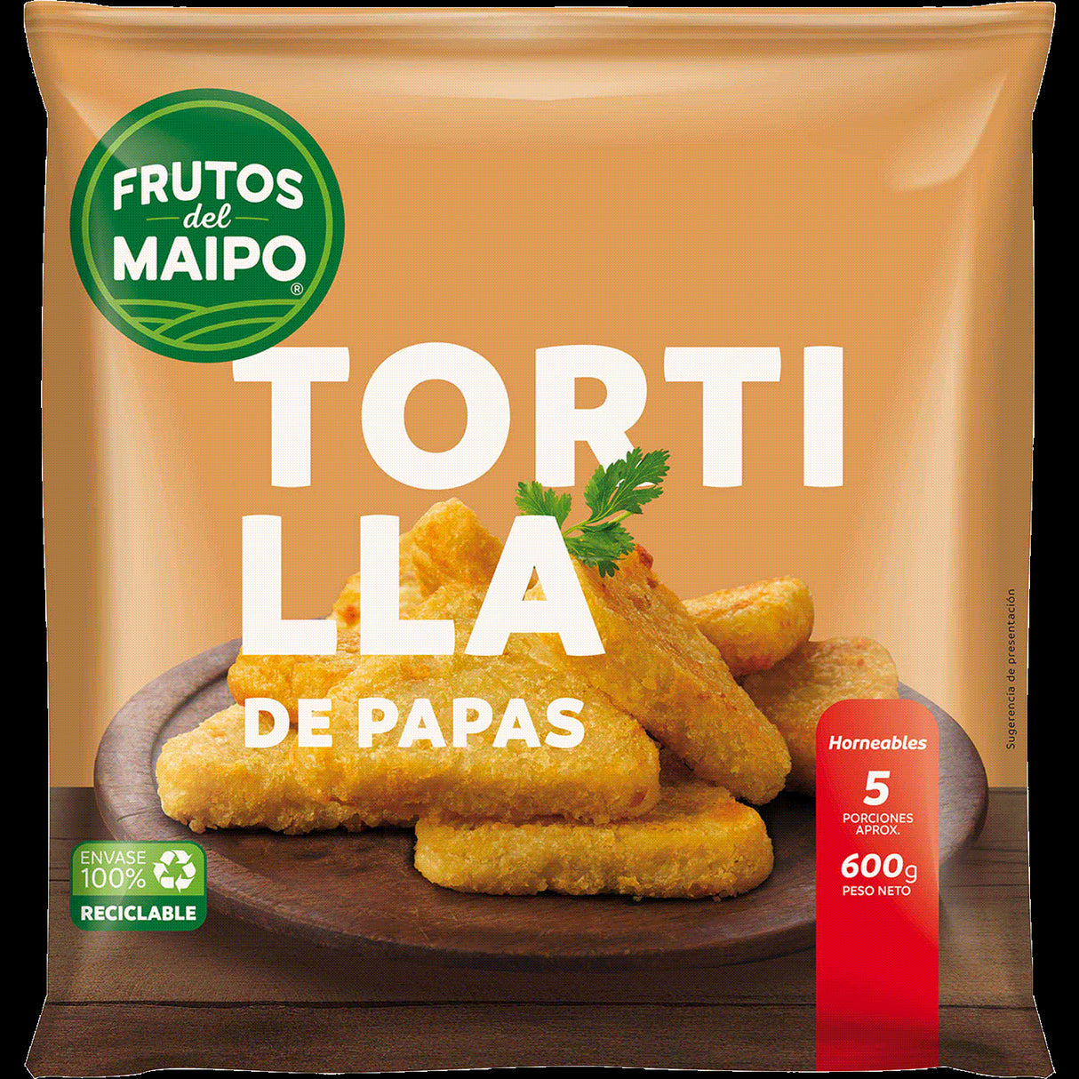 Tortillas de papas 600 gr - 7801300000461