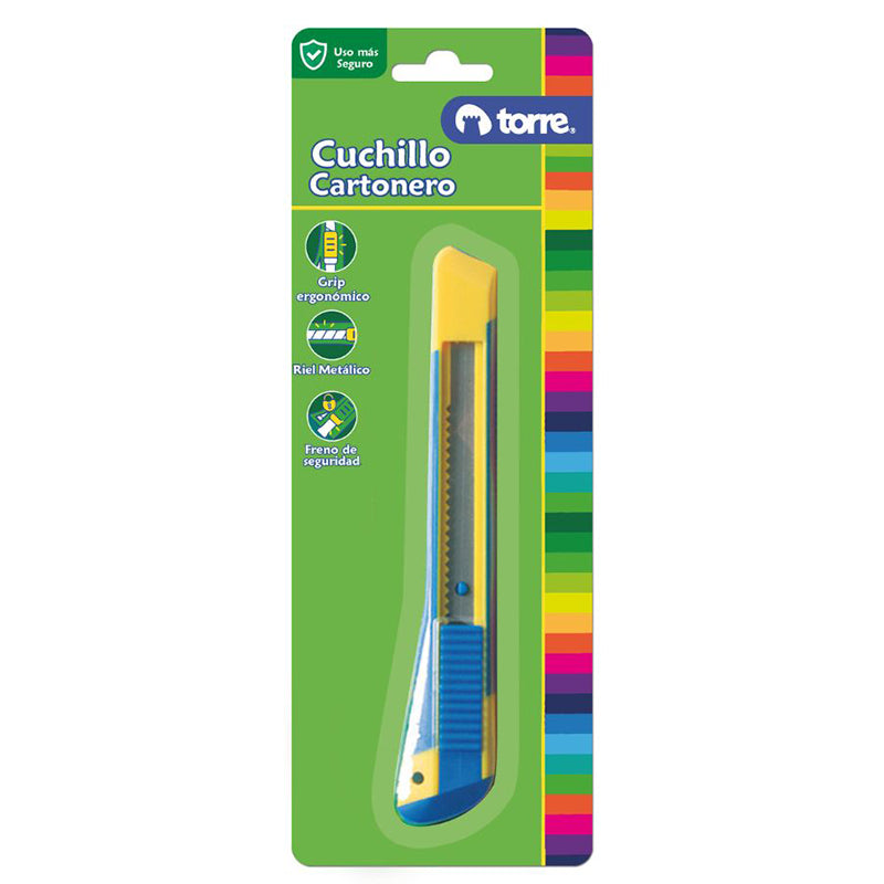 Utiles Escolares - Cuchillo Cartonero Chico