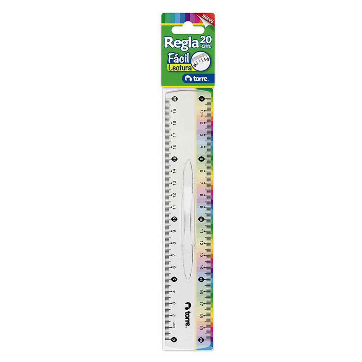 Utiles Escolares - Regla Plastica De 20Cm.