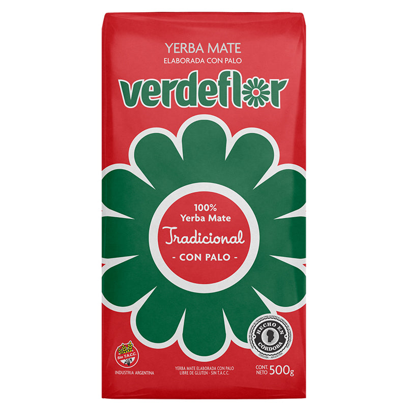 Verdeflor - Yerba Mate Tradicional Con Palo 500grs.