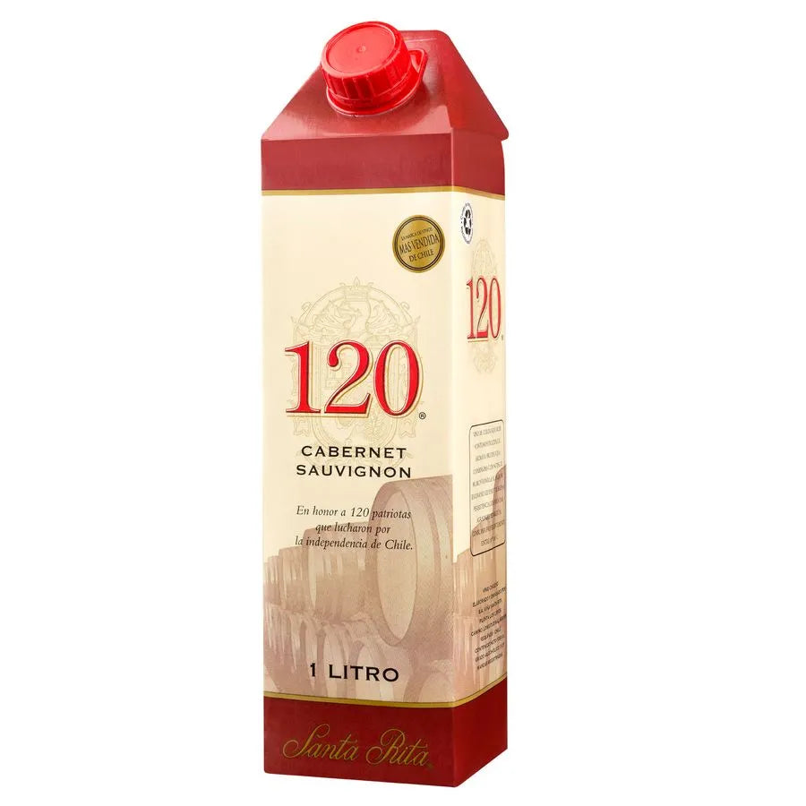 Santa Rita - 120 Heroes tinto 1 ltr.
