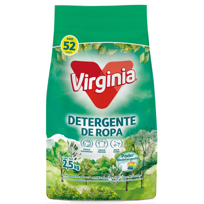 Virginia - Detergente En Polvo 2,5Kg