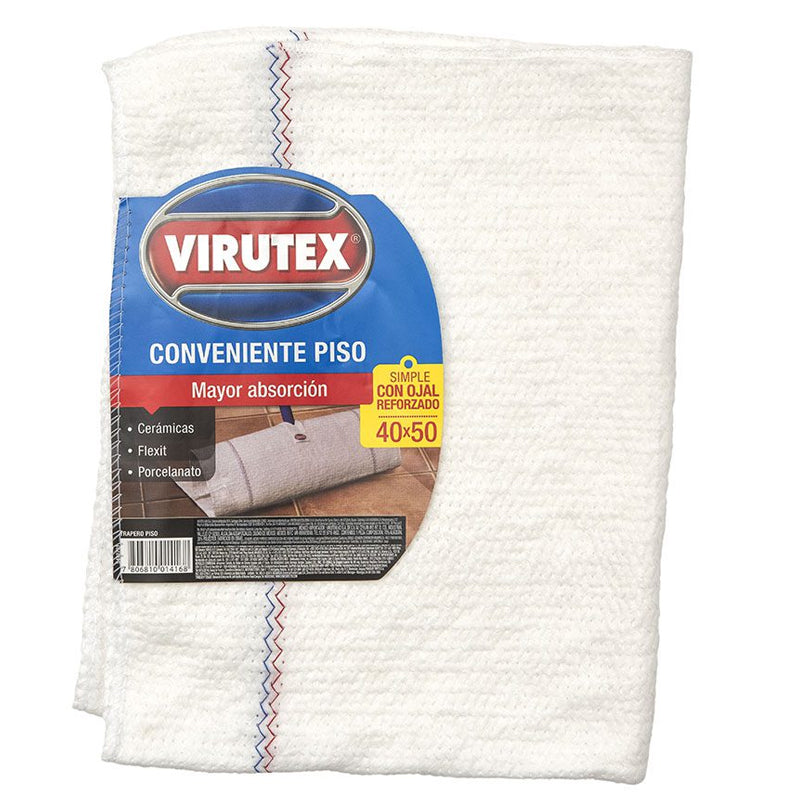 Virutex - Paño Para Piso Simple Con Ojal 40X50Cm.