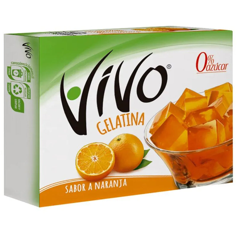 Vivo - Gelatina Naranja 22G