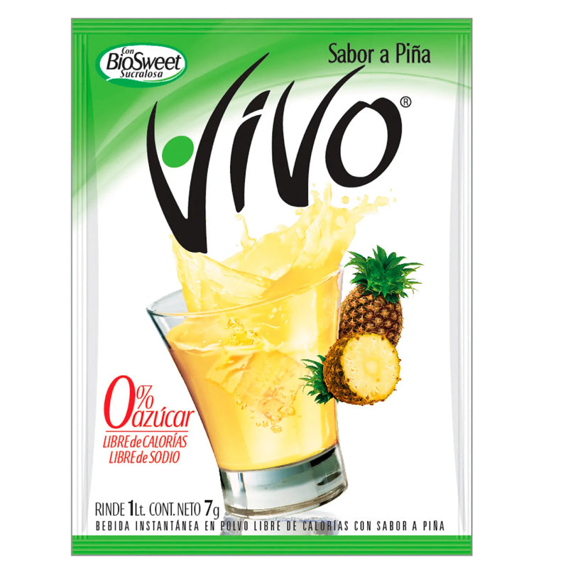 Vivo - Jugo En Polvo Piña 7Grs.