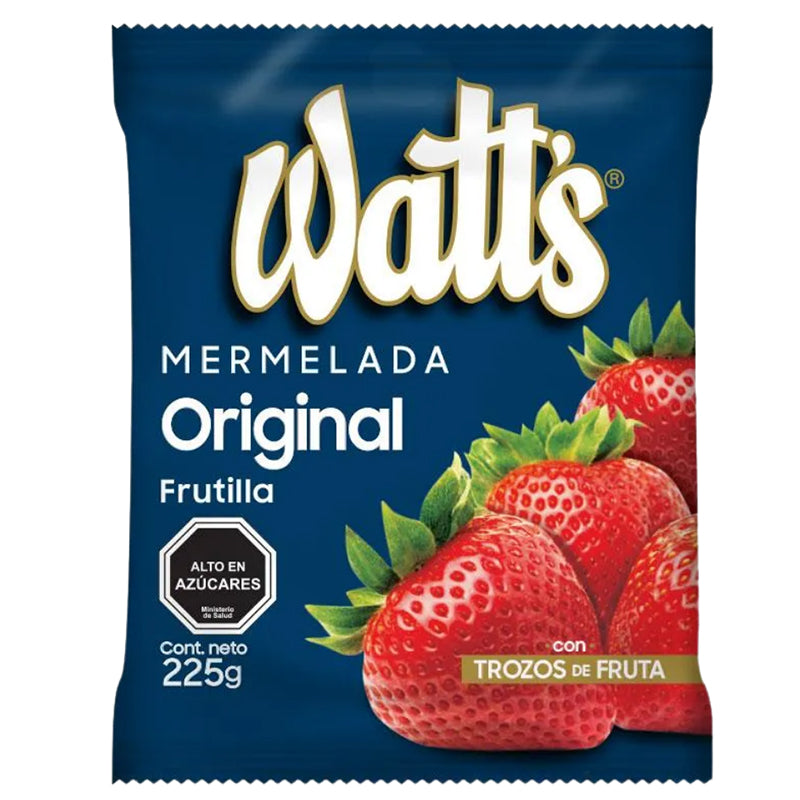 Watts - Mermelada Frutilla 225Gr