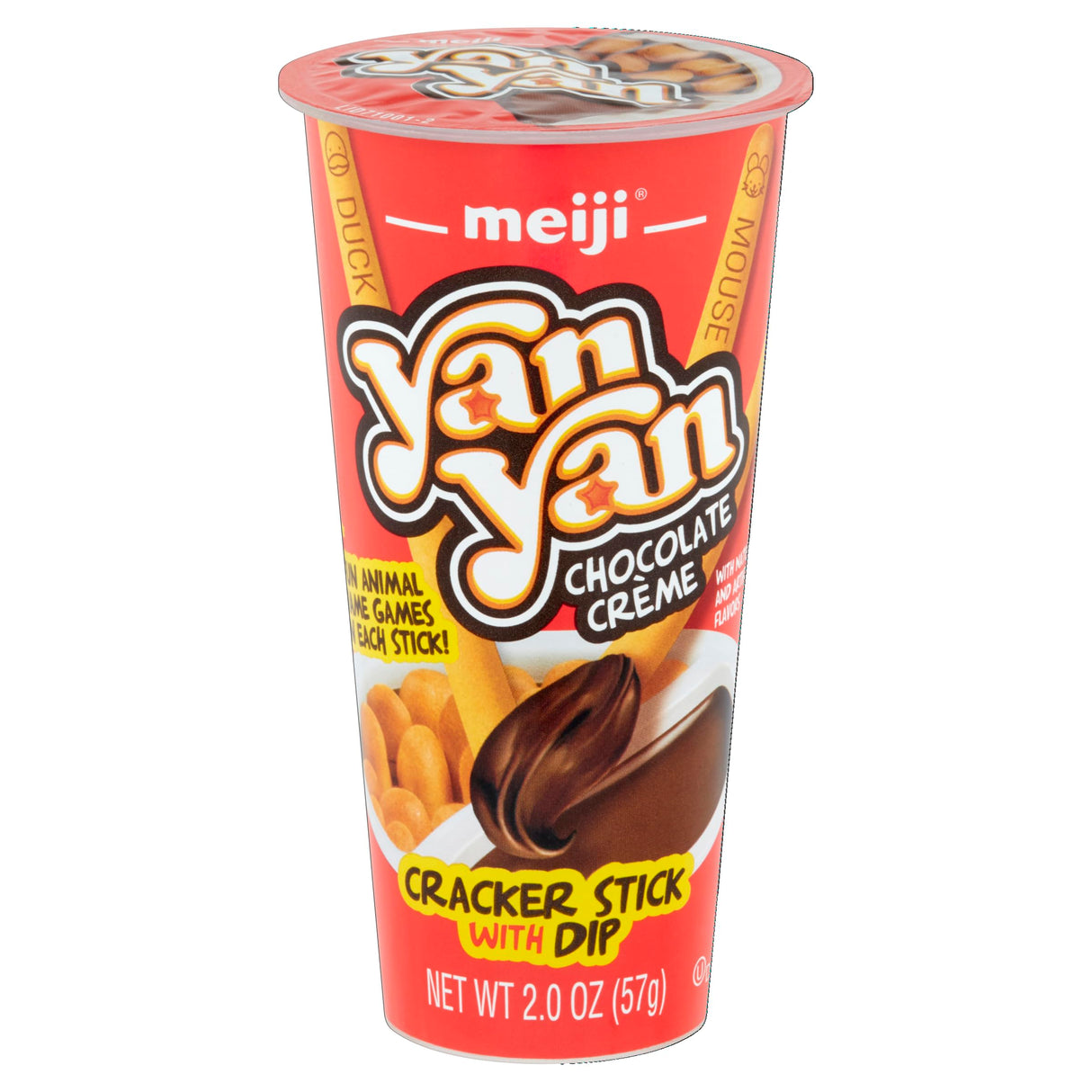 YanYan - Bastones De Galletas Con Salsa De Chocolate 50Grs