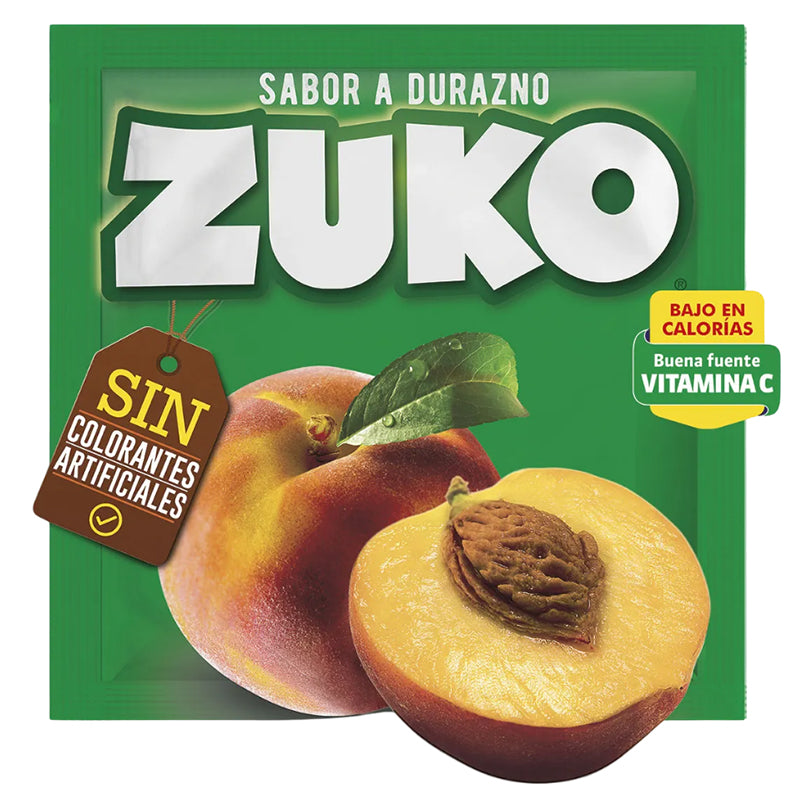 Zuko - Durazno Sin Colorantes 15G