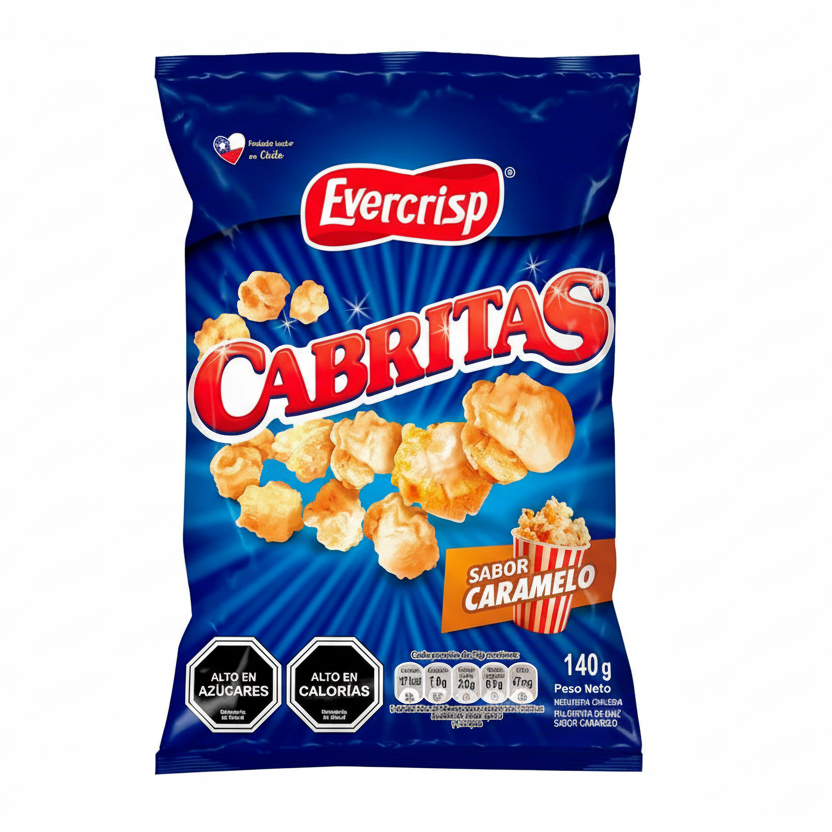 Evercrisp - Cabritas 140 Gr