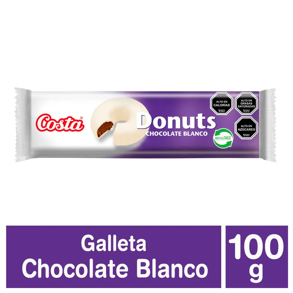 Donuts Chocolate Blanco 100 gr - 7802215508530