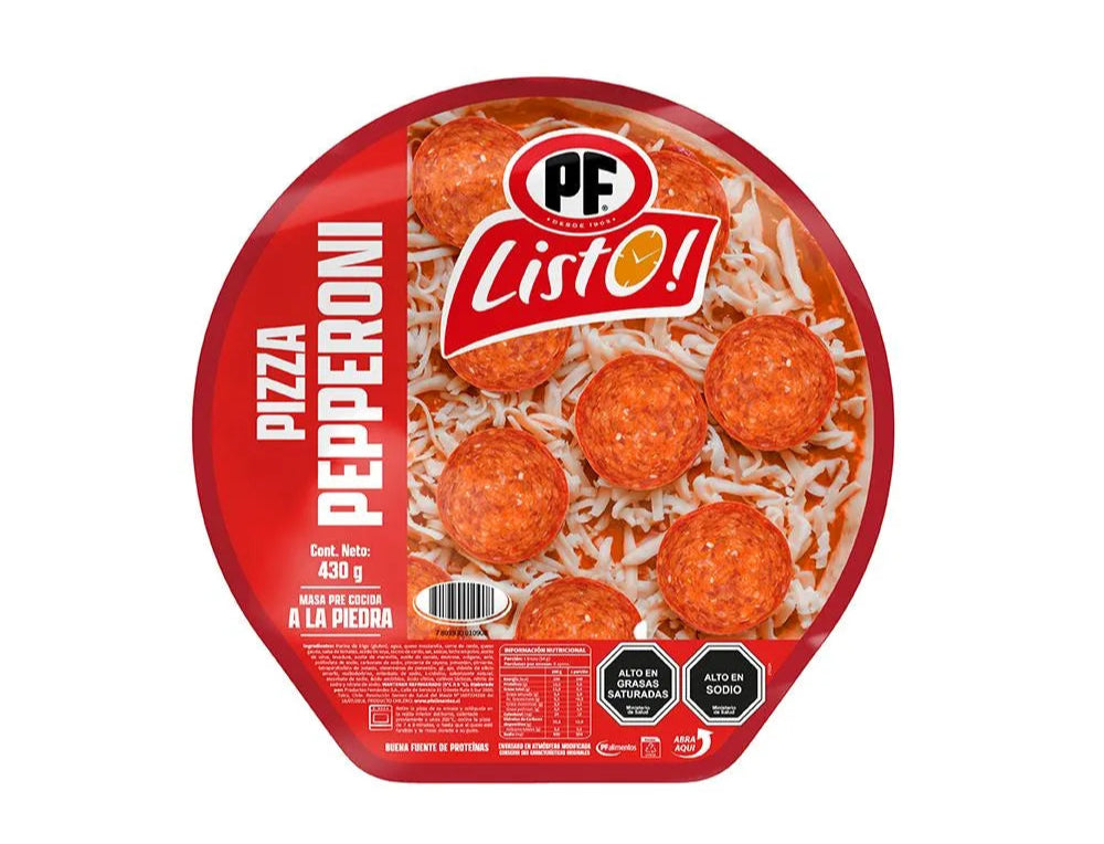 Pizza Pepperoni 465 gr - 7801930010908