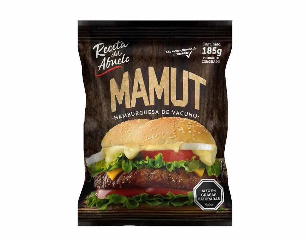 Hamburguesa Mamut 185gr - 7801930010809