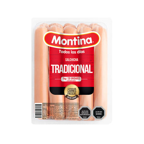 Salchicha Tradicional 1 kg - 7801965000974