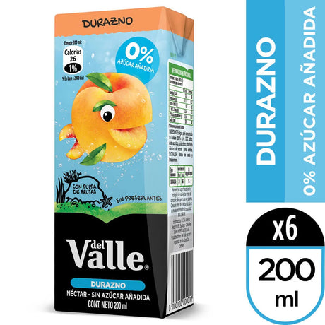 Durazno Light x6 200cc - 7802820685541