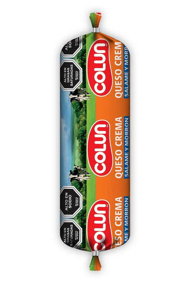 Queso Crema Salame Y Morron - 7802920461106