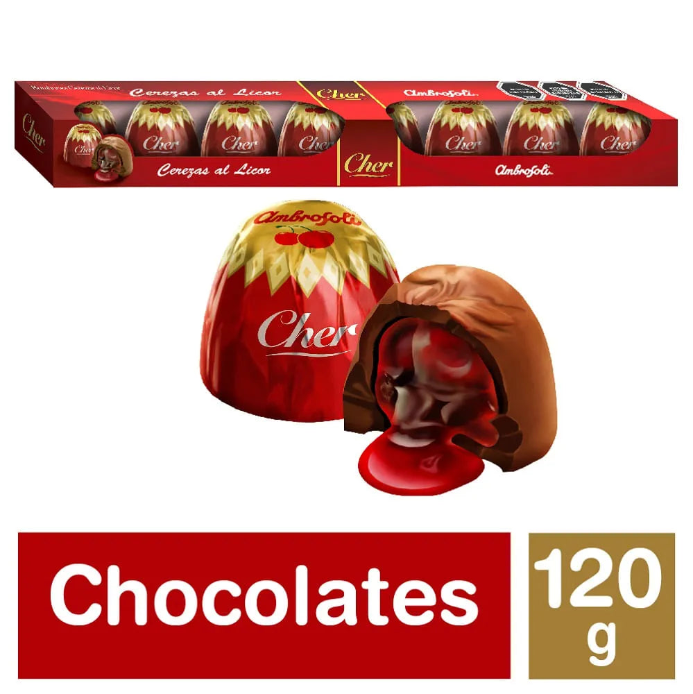 Cerezas Al Licor 120g - 7802200848375