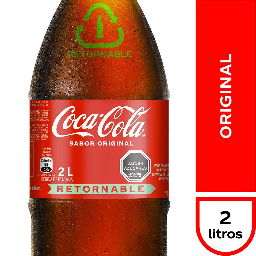 Coca Cola Orig. (R) 2L - 7801610001295